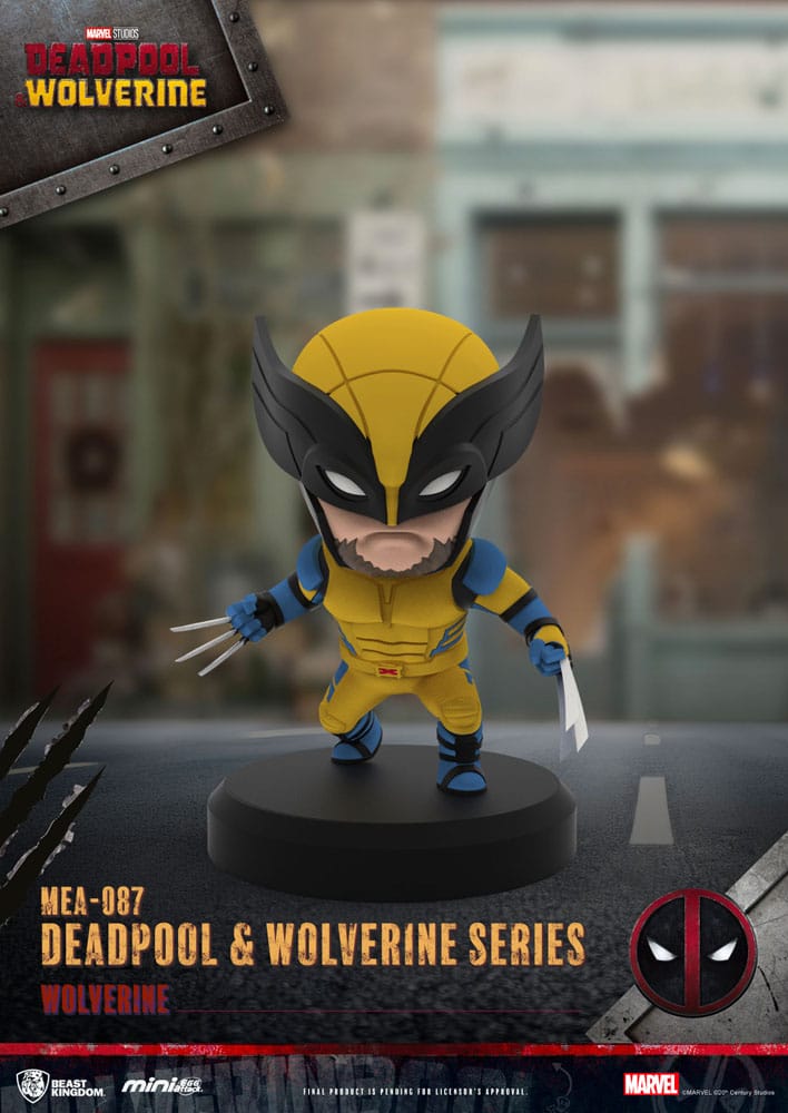 Deadpool 3 Deadpool & Wolverine Series 8 cm Mini Egg Attack Figures