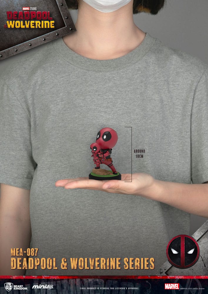 Deadpool 3 Deadpool & Wolverine Series 8 cm Mini Egg Attack Figures