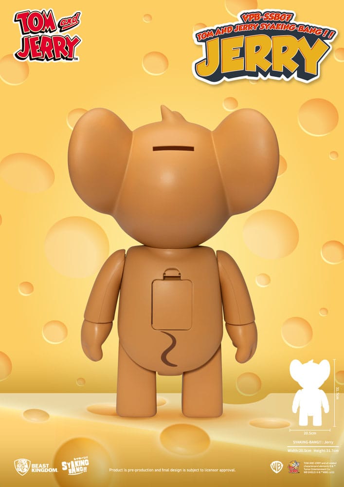 Tom & Jerry Syaking Bang Jerry 30 cm PVC Figure