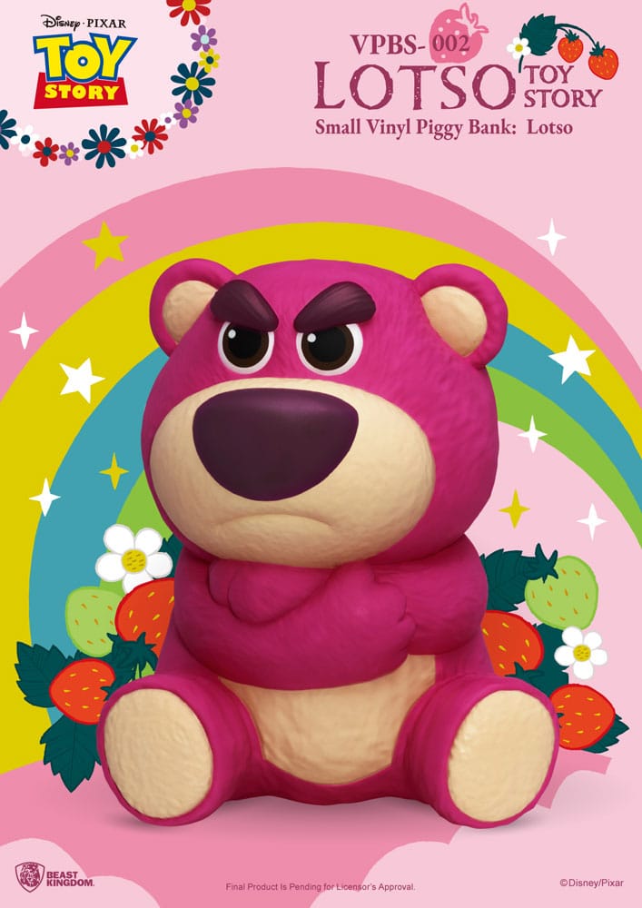 Disney Pixar Toy Story Lotso 24 cm Piggy Vinyl Bank