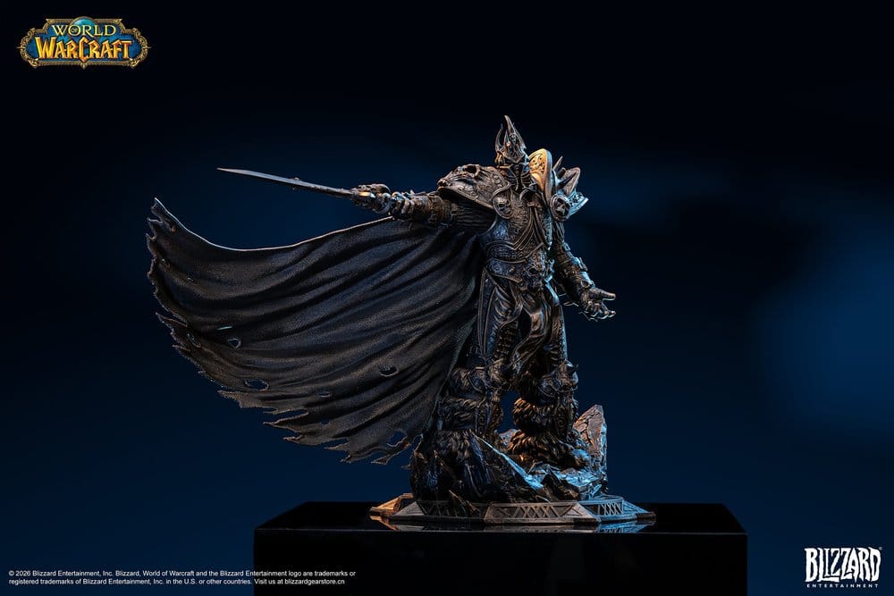 World of Warcraft Statue 1/10 The Lich King (Bronze-Colored Edition) 27 cm