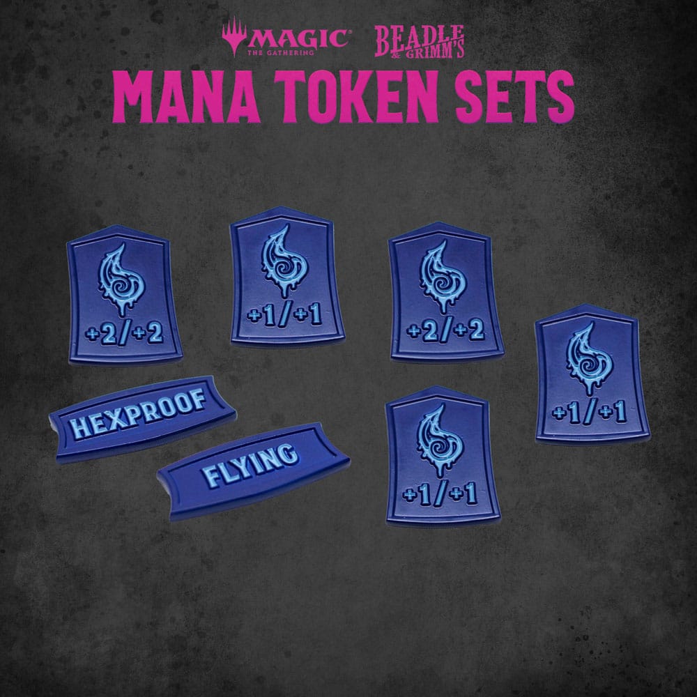 Magic the Gathering Blue Mana Dice and Token Pack