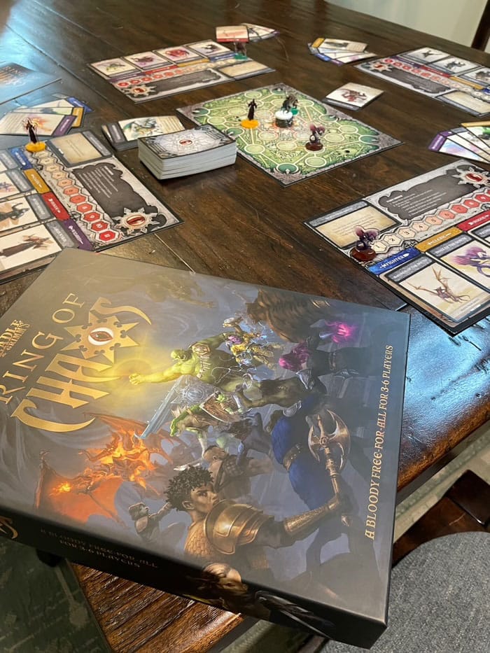 Ring of Chaos Table Top Role Playing Game Board Game