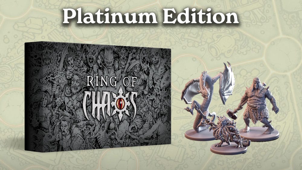 Ring of Chaos Platinum Edition Table Top Role Playing Game Board Game