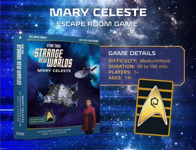 Star Trek: Strange New Worlds Escape Room Game Mary Celeste *English Version*
