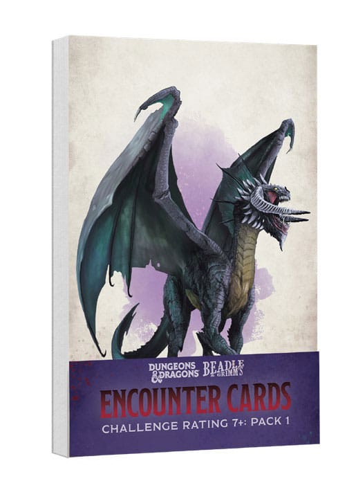 Dungeons & Dragons RPG Challenge Rating 7+: Pack 1 Encounter Cards