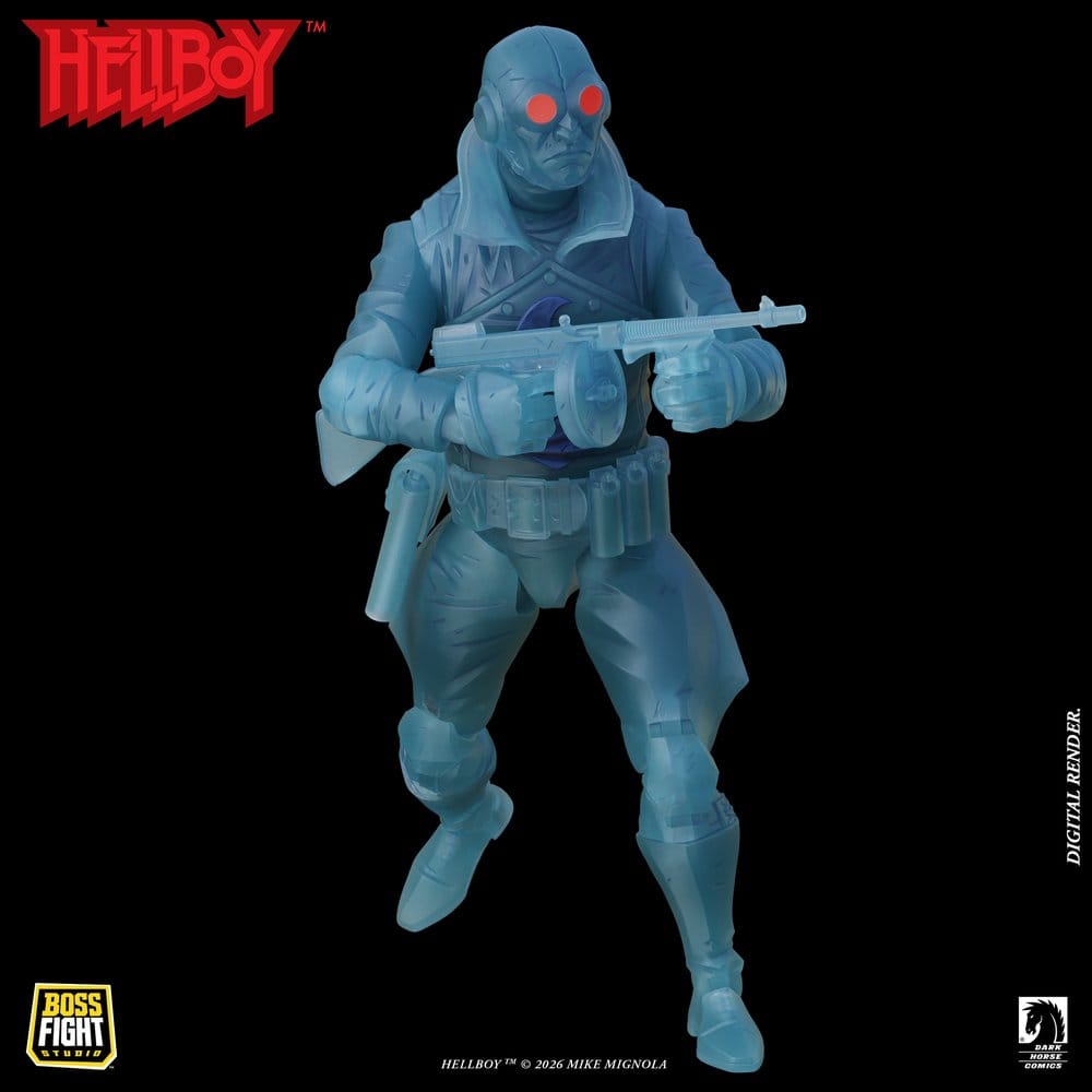 Lobster Johnson 1/12 Action Figure The Ghost of Lobster Johnson (Limited Edition) heo exclusive 17 cm