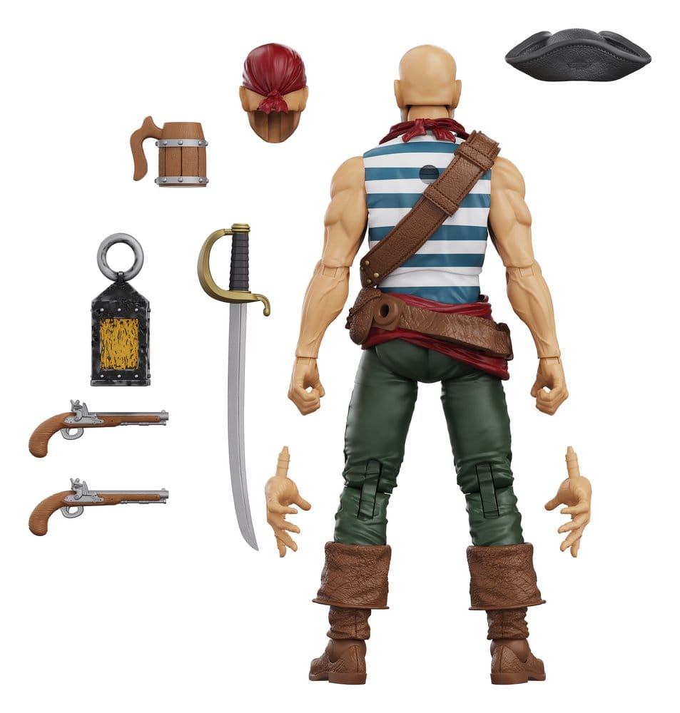 Hero H.A.C.K.S. Core Action Figure 1/18 Heroes and Villains Wave 1 Daniel Wright: Pirate Quartermaster