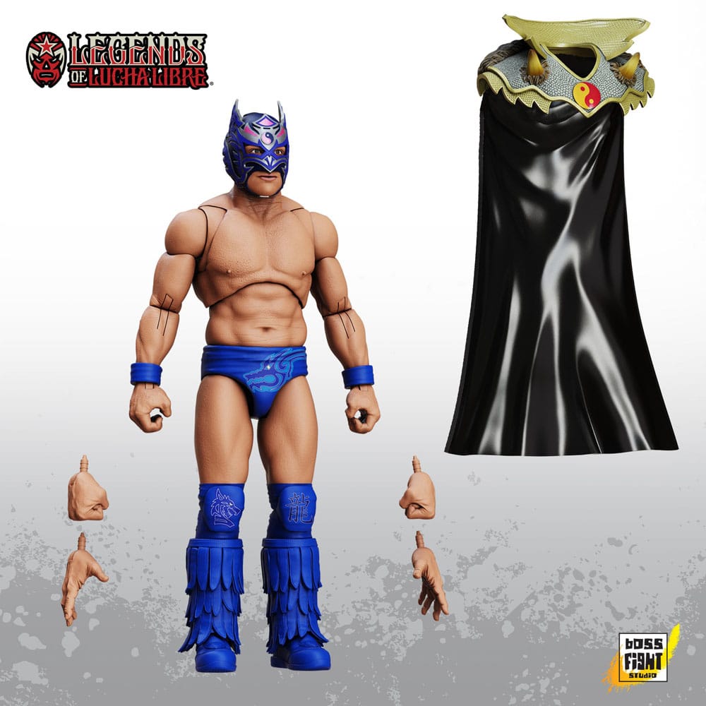Legends of Lucha Libre Action Figure 1/12 Dragon Lee
