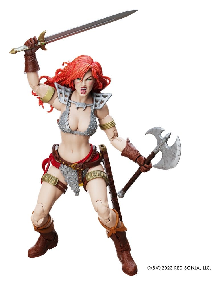 Red Sonja Epic H.A.C.K.S. Action Figure 1/12 Scale Immortal Red Sonja