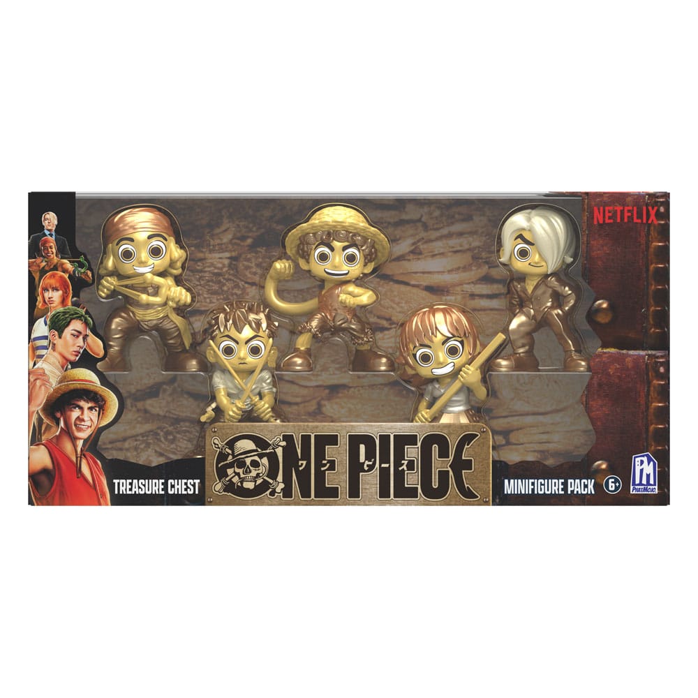 One Piece Gold 6 cm Mini Figures Set