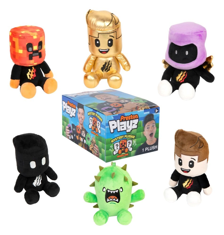 Preston Playz Mini Plush Series 1 Blind Box Display (9)