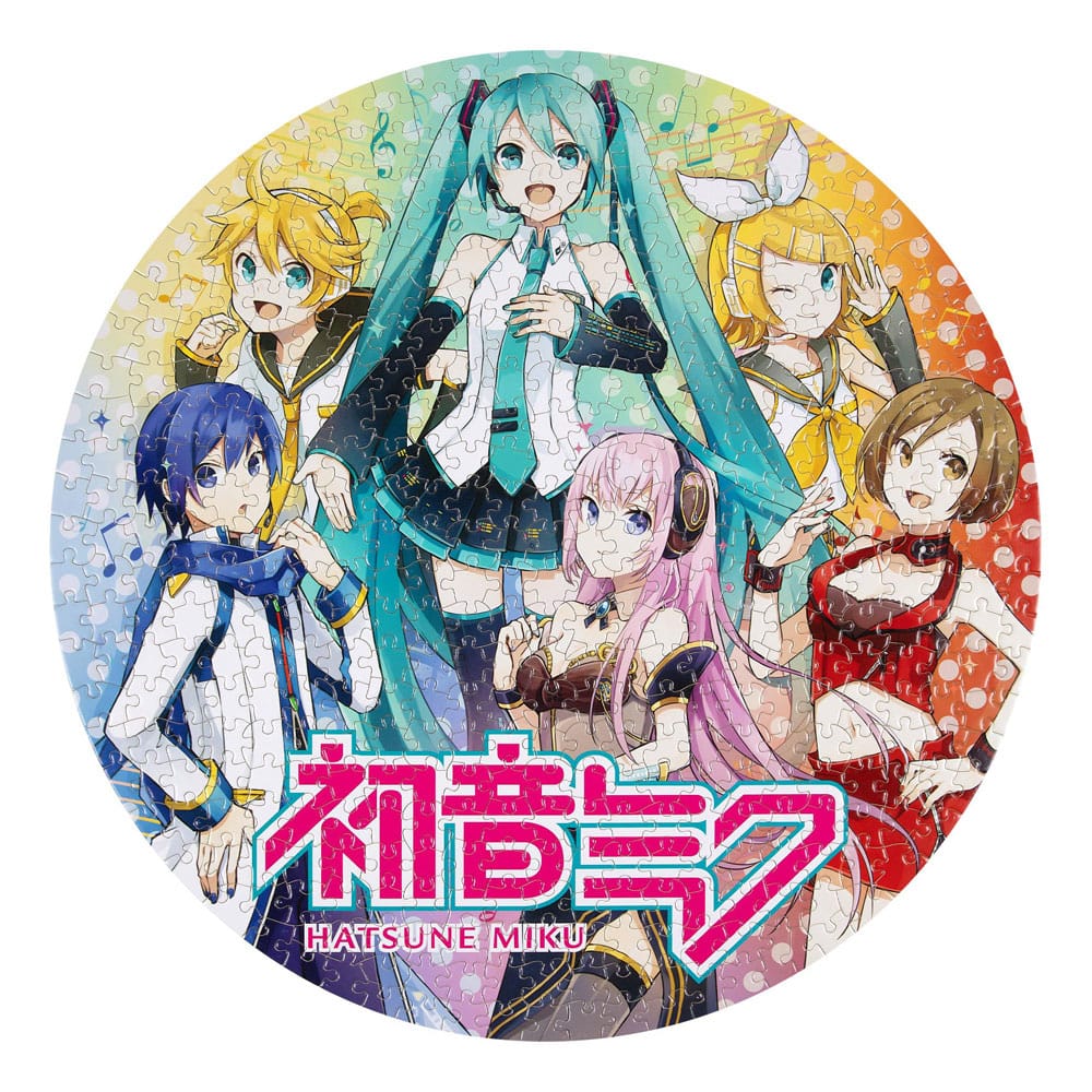 Hatsune Miku 500 Pieces Round Jigsaw Puzzle