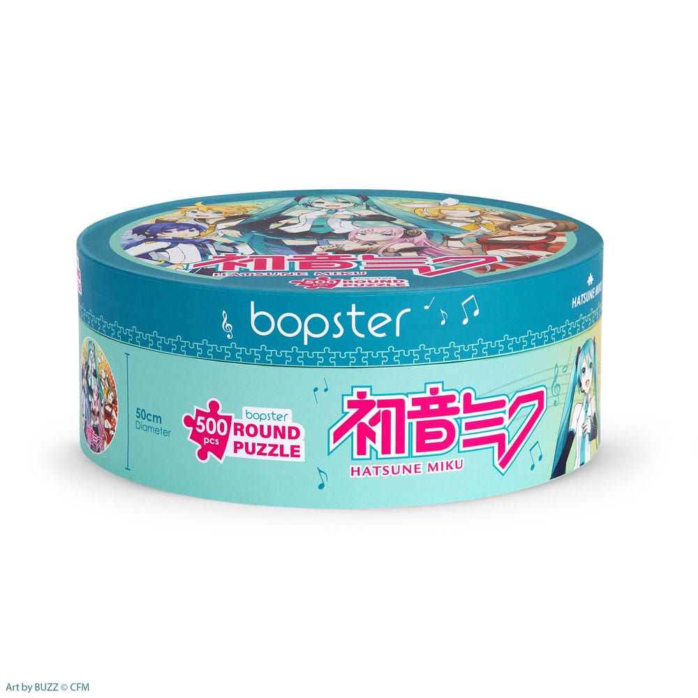 Hatsune Miku 500 Pieces Round Jigsaw Puzzle