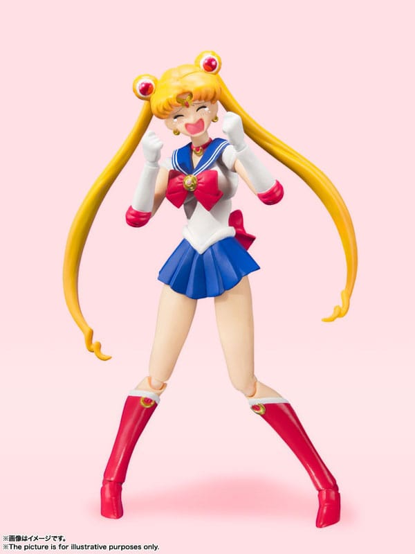 Sailor Moon Animation Color Edition 14cm S.H. Figuarts Action Figure