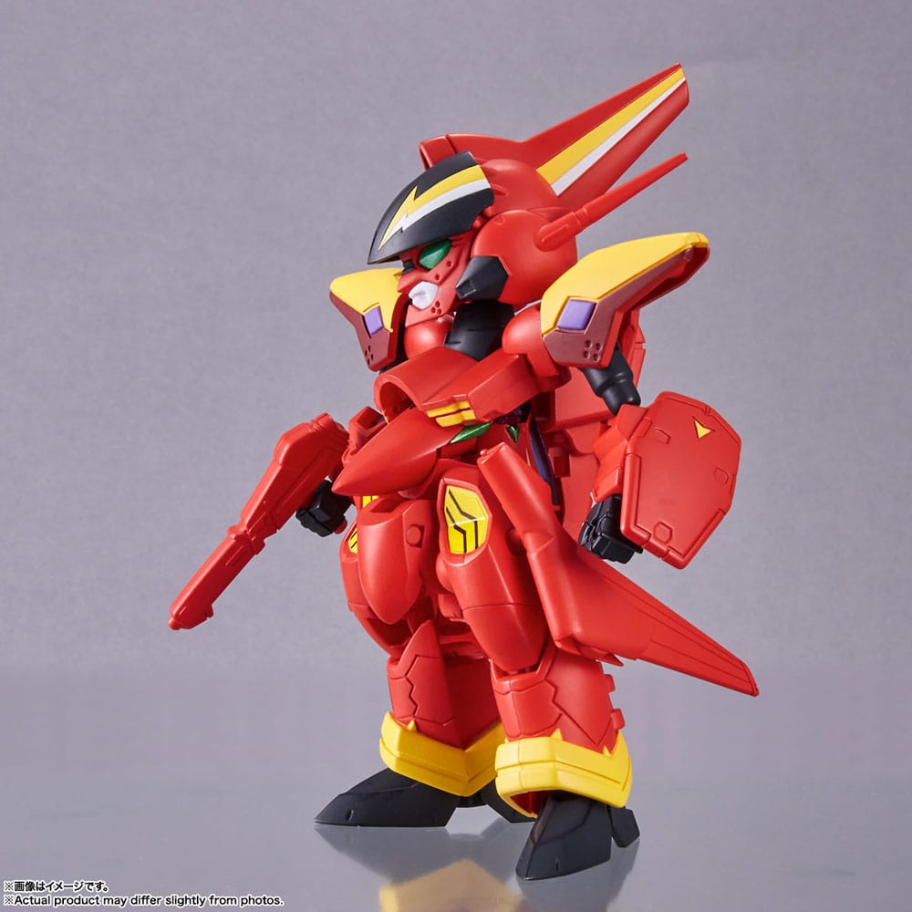 Macross 7 VF-19 Custom Fire Valkyrie with Basara Nekki 11 cm Tiny Session Vehicle mit Action Figure