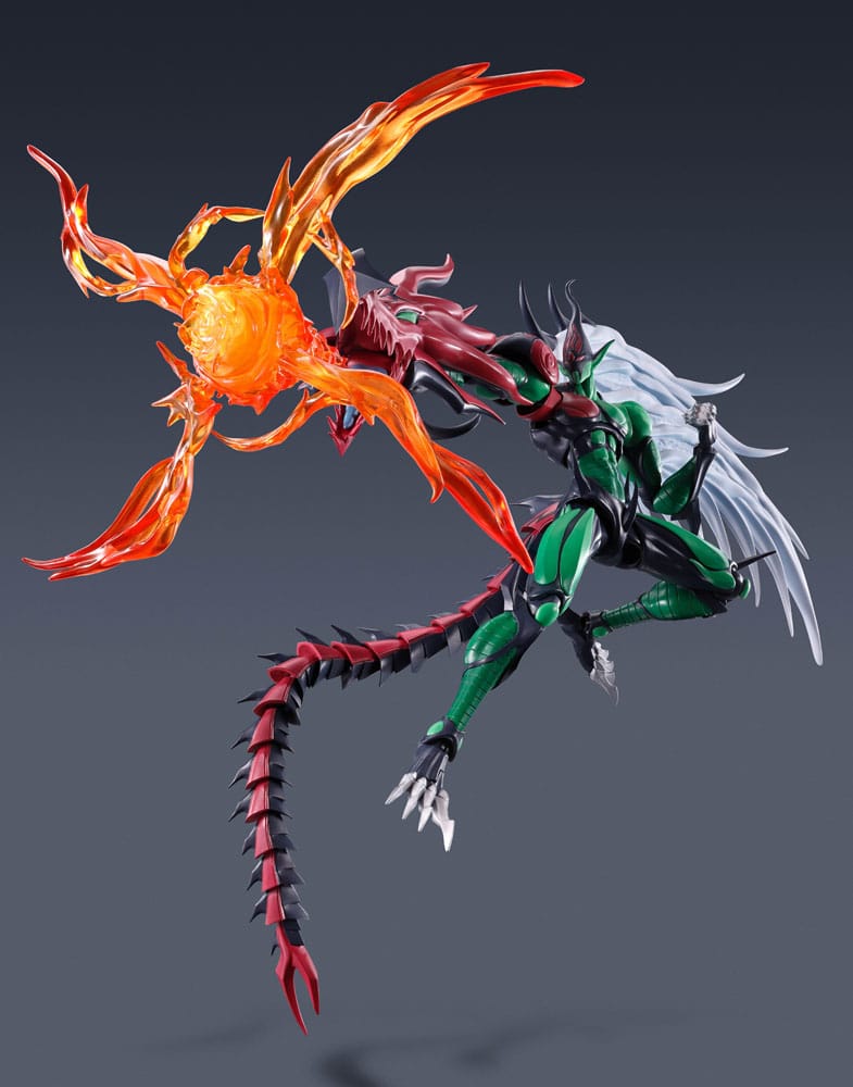 Yu-Gi-Oh! S.H. MonsterArts Elemental Hero Flame Wingman 19 cm Action Figure