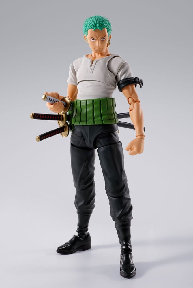 One Piece S.H.Figuarts Roronoa Zoro Romance Dawn Ver. 15 cm Action Figure