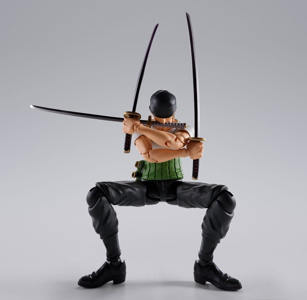 One Piece S.H.Figuarts Roronoa Zoro Romance Dawn Ver. 15 cm Action Figure