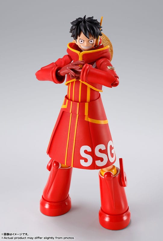 One Piece S.H.Figuarts Monkey D. Luffy Future Island Egghead 15 cm Action Figure