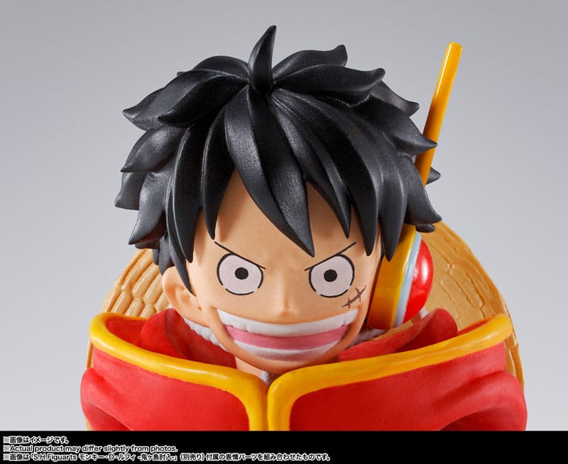 One Piece S.H.Figuarts Monkey D. Luffy Future Island Egghead 15 cm Action Figure