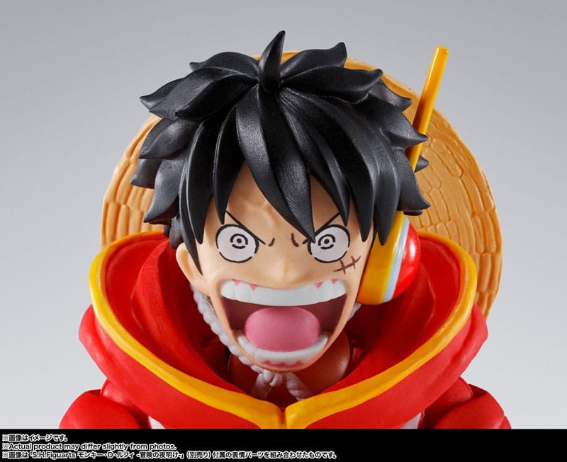 One Piece S.H.Figuarts Monkey D. Luffy Future Island Egghead 15 cm Action Figure