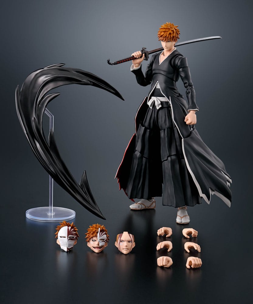 Bleach S.H. Figuarts Ichigo Kurosaki Getsugatensho 16 cm Action Figure
