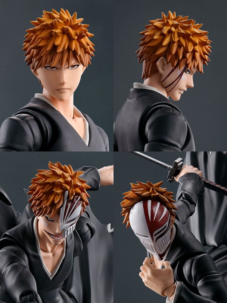 Bleach S.H. Figuarts Ichigo Kurosaki Getsugatensho 16 cm Action Figure