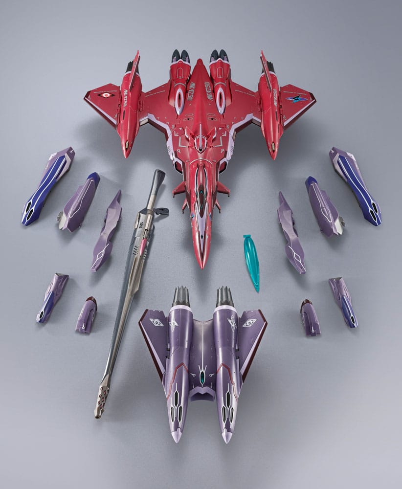 Macross Frontier DX Chogokin VF-27 Gamma SP Super Lucifer Valkyrie Brera Sterne use Revival Ver. 25 cm Action Figure