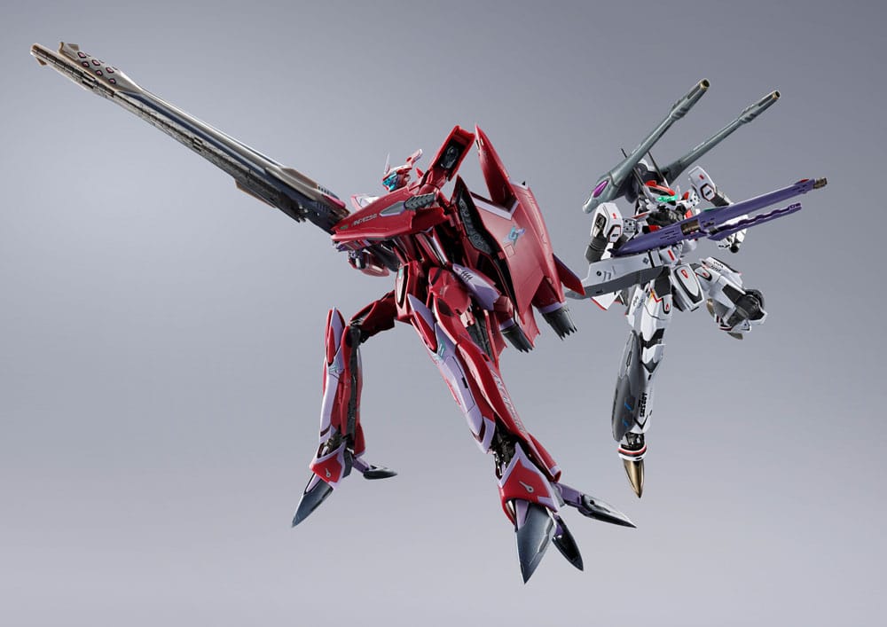 Macross Frontier DX Chogokin VF-27 Gamma SP Super Lucifer Valkyrie Brera Sterne use Revival Ver. 25 cm Action Figure