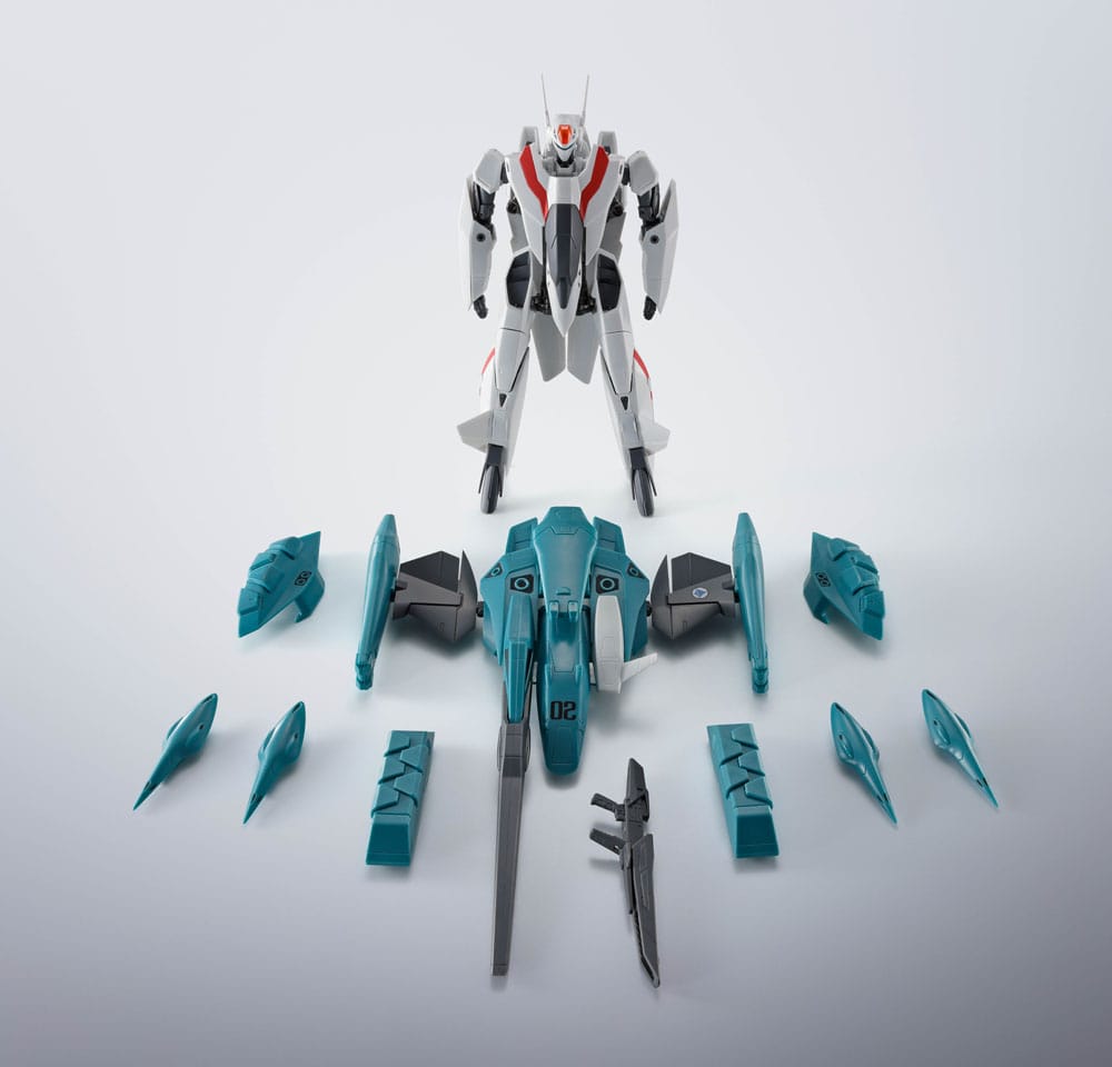 Macross II The Super Dimension Fortress Lovers Again Hi-Metal R VF-2SS Valkyrie II + SAP (Silvie Gena use) Lovers Again 16 cm Action Figure