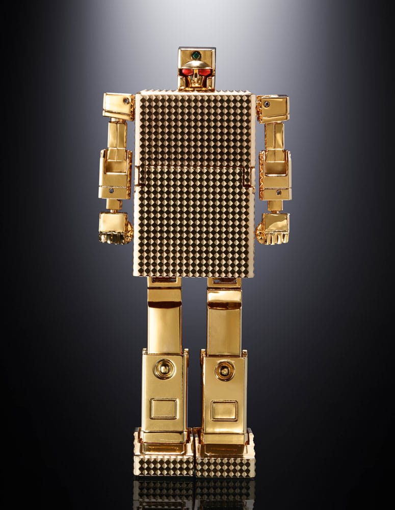Golden Warrior Gold Lightan Soul of Chogokin GX-32SP Gold Lightan 50th Anniversary Ver. 13 cm Diecast Action Figure