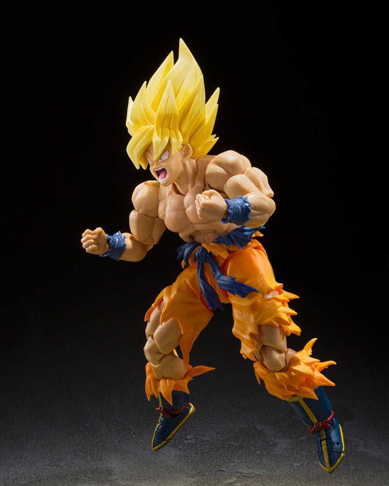 Dragon Ball S.H. Figuarts Super Saiyan Son Goku Legendary Super Saiyan (Best Selection) 15 cm Action Figure