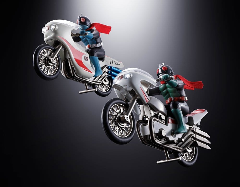 Kamen Rider Chogokin Diecast Action Figure Cyclone (Masked Rider 2) 9 cm
