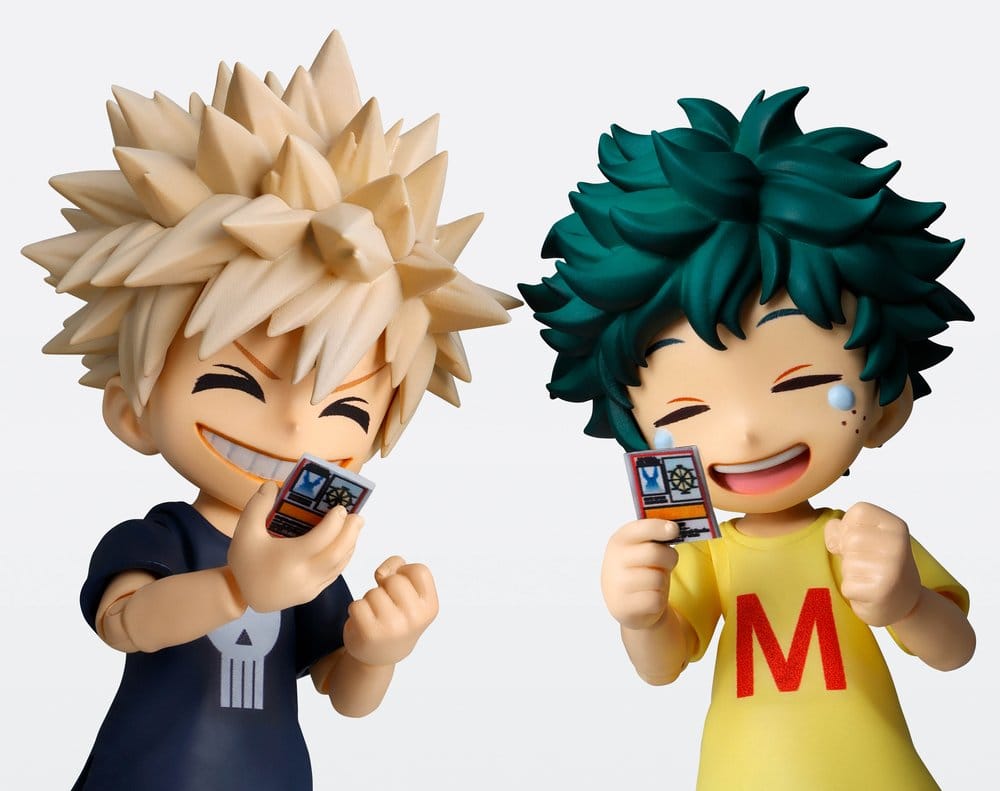 My Hero Academia S.H.Figuarts Action Figure Izuku Midoriya & Katsuki Bakugo -Childhood Set- 9 cm