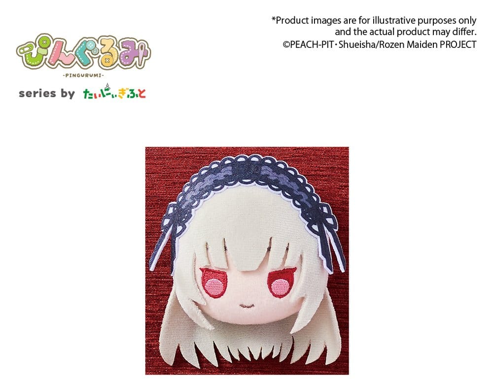 Rozen Maiden Pingurumi Pin Vol.1 Suigintou 8 cm