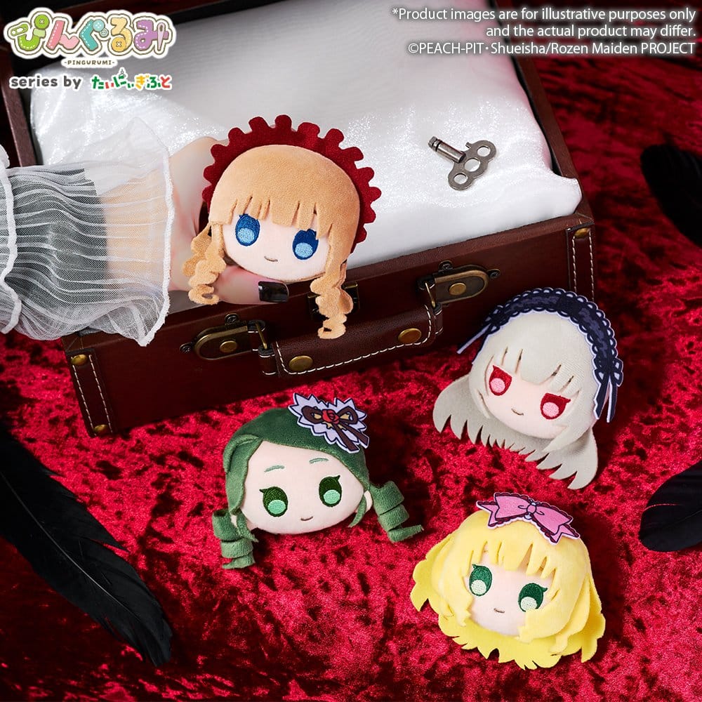 Rozen Maiden Pingurumi Pin Vol.1 Hinaichigo 8 cm