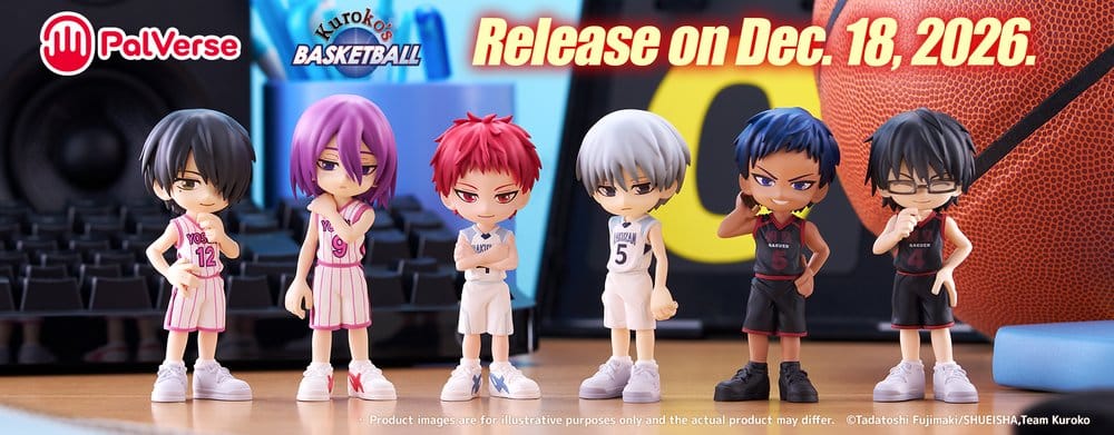 Kuroko's Basketball PalVerse Mini Figures Blind Box Assortment vol.2 (6)