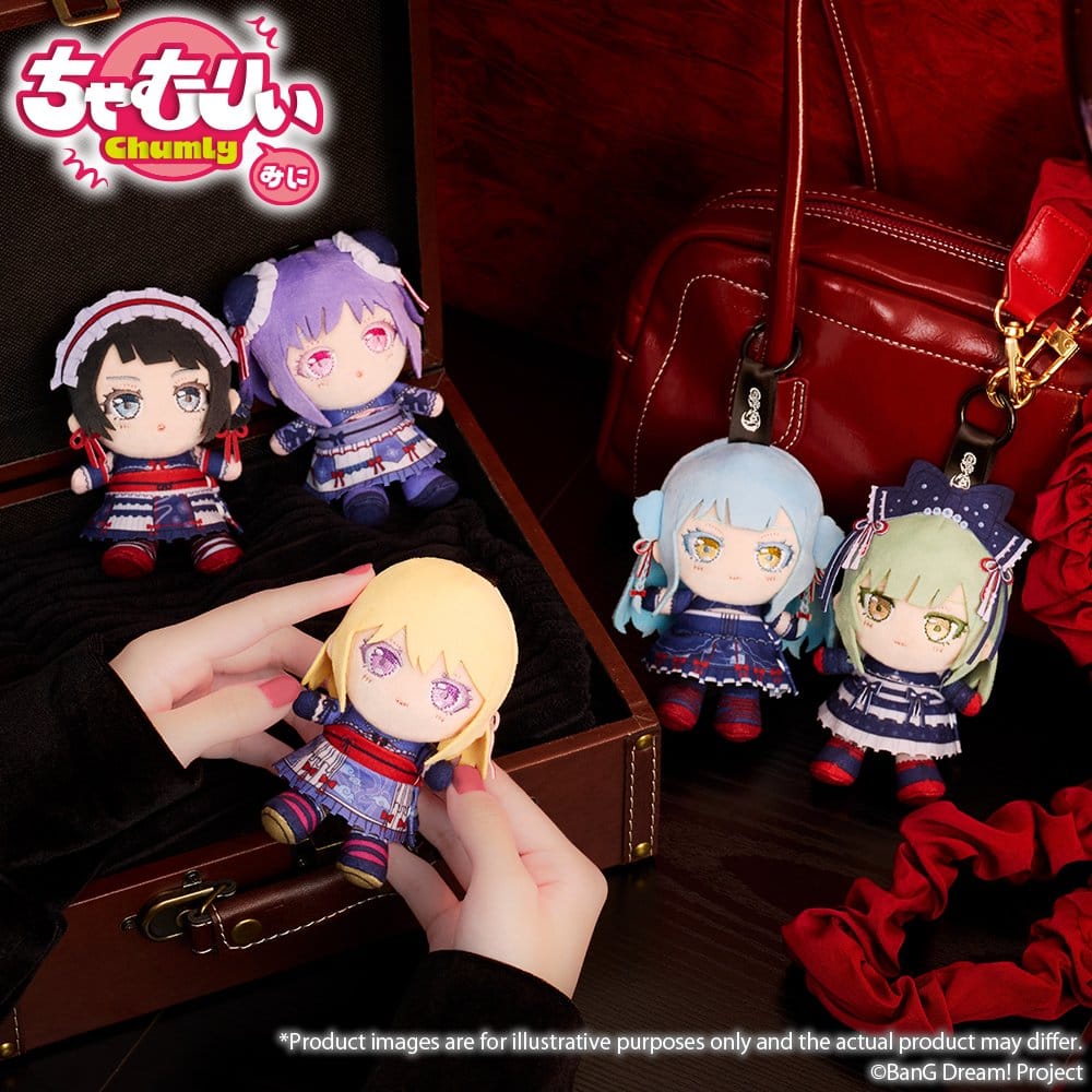 BanG Dream! Chamuri Mini Plush Keychain Ave Mujica Senbi Toryo Ver. Timoris 10 cm