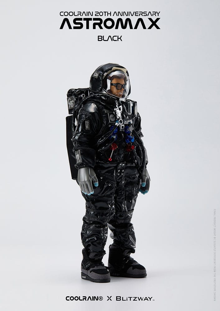 Coolrain Blue Labo Series Astromax (Black Version) 32 cm 1/6 Action Figure