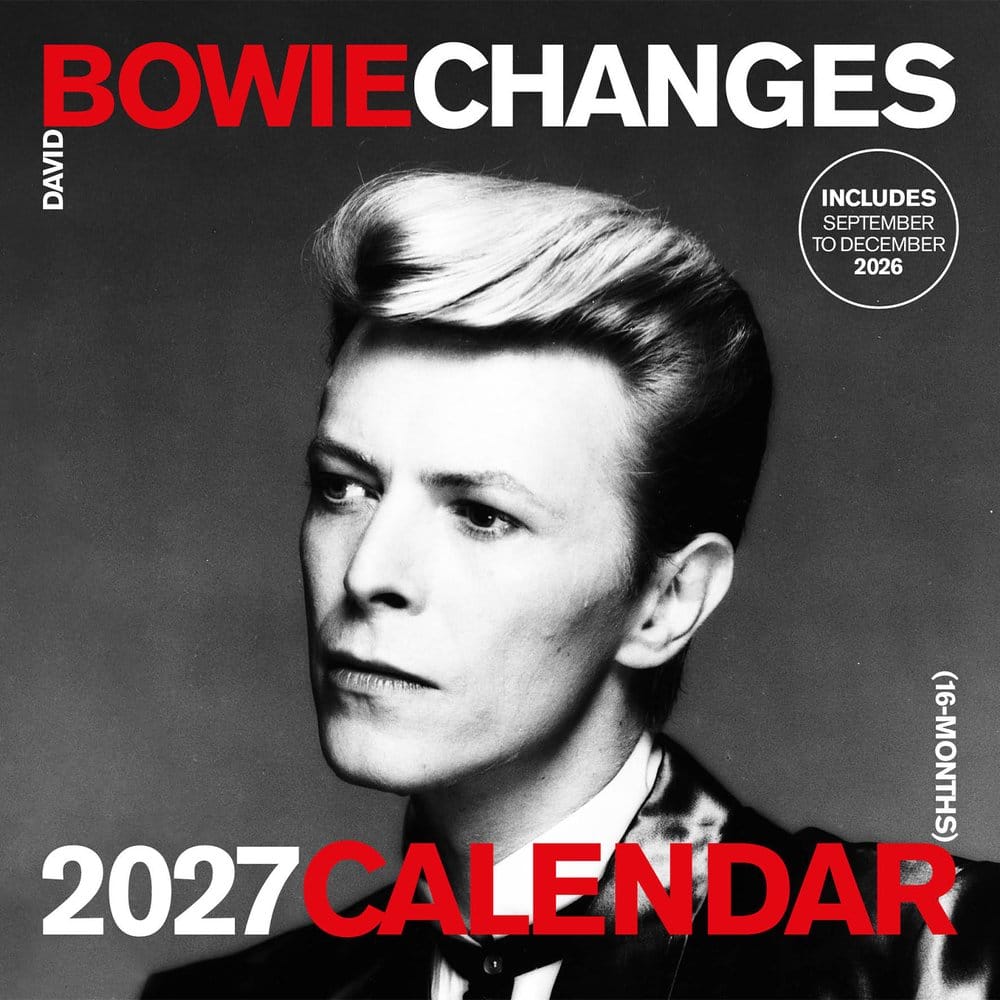 David Bowie Calendar Changes 2027 30 x 30 cm