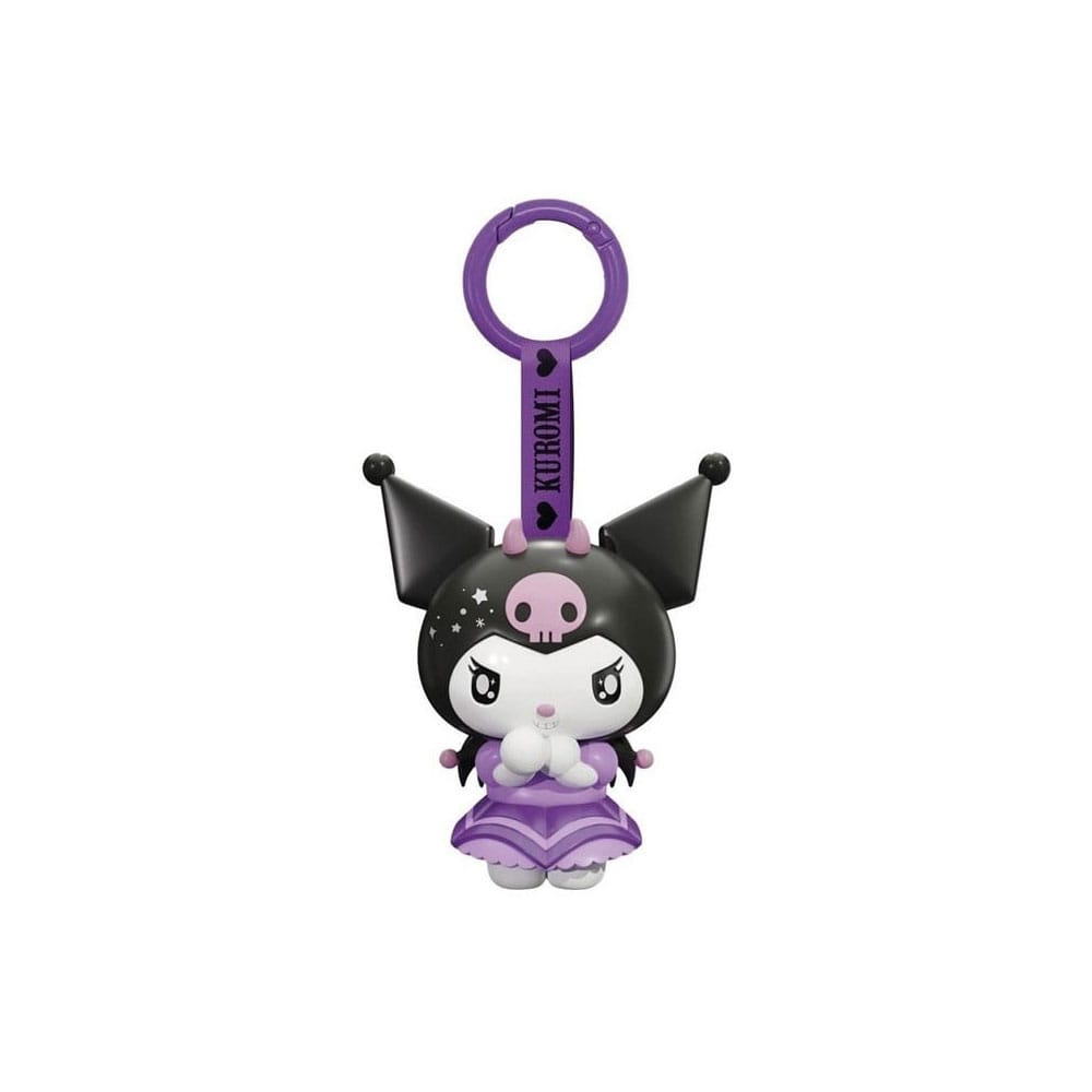 Hello Kitty Keyring Angel & Devil Kuromi 8 cm