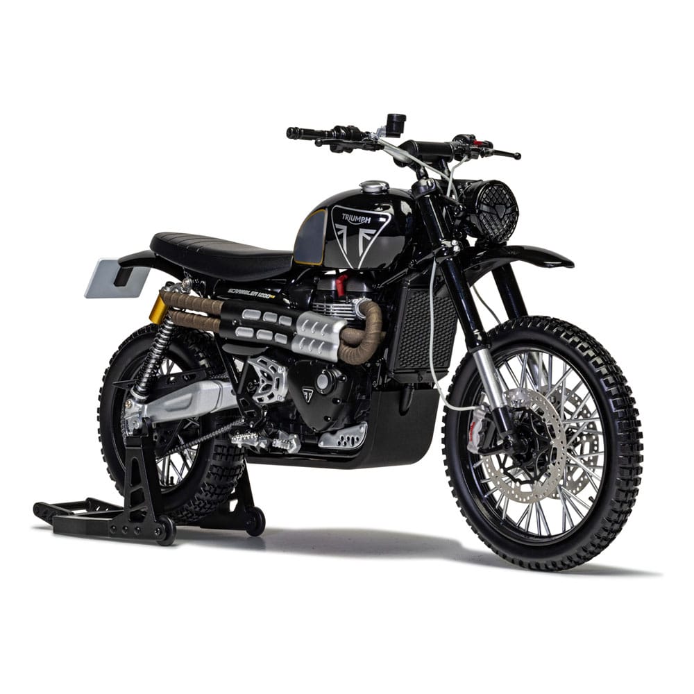 James Bond No Time To Die Triumph Scrambler 1200 1/12 Scale Diecast Model