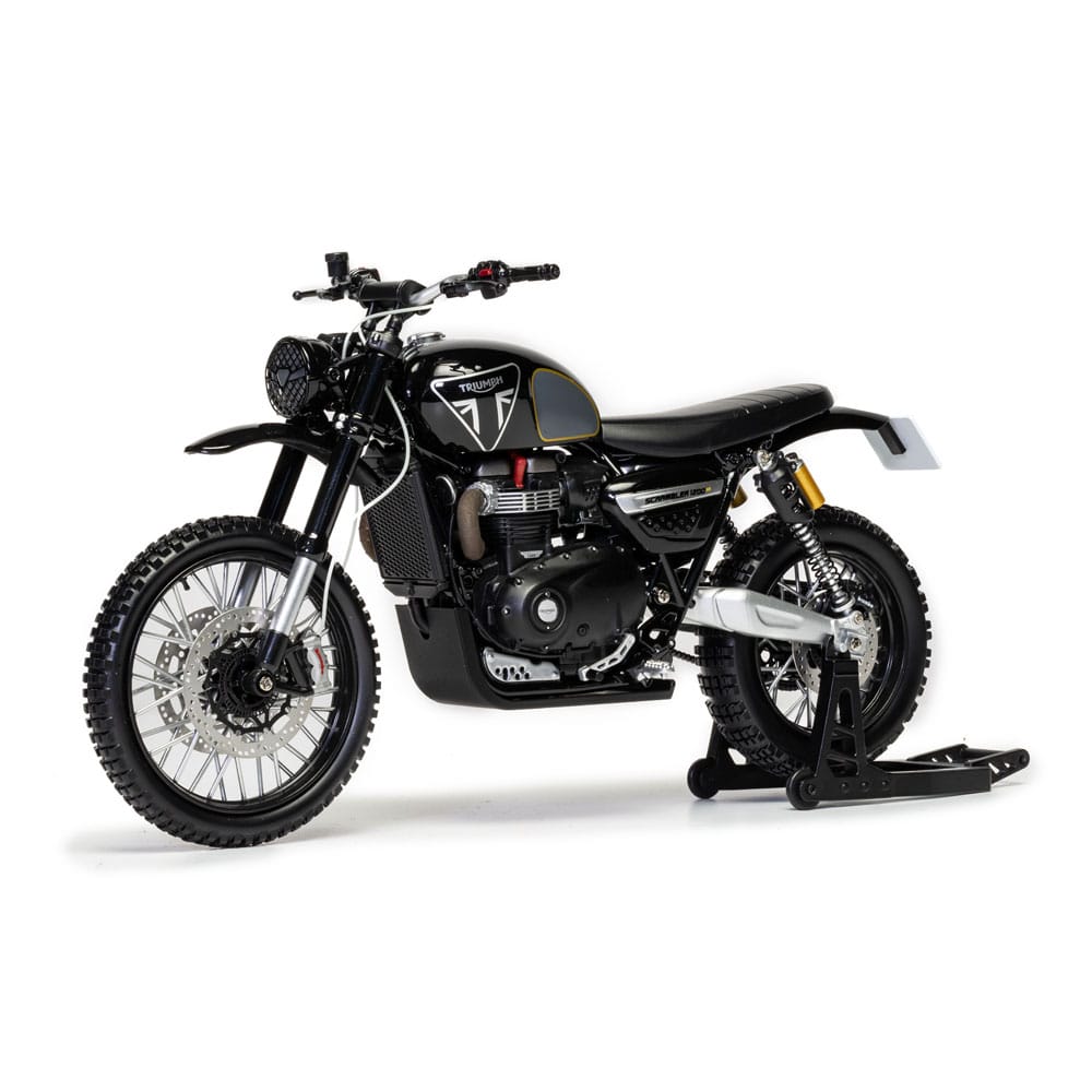 James Bond No Time To Die Triumph Scrambler 1200 1/12 Scale Diecast Model