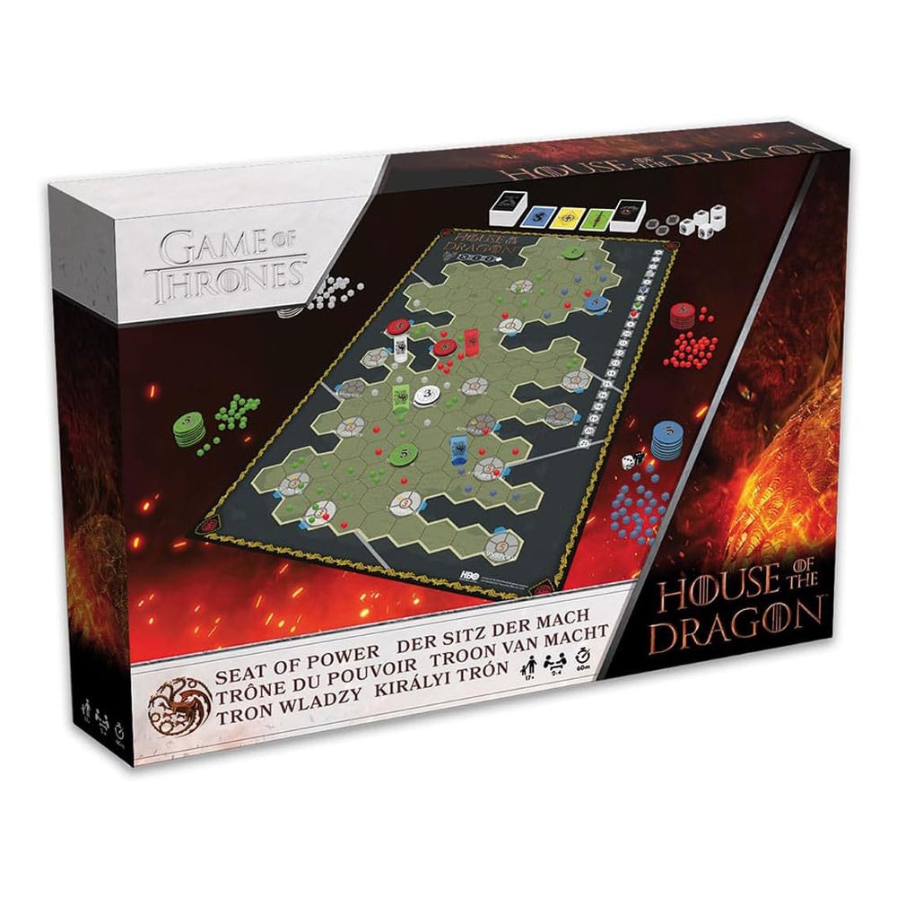 House of the Dragon Seat of Power Board Game