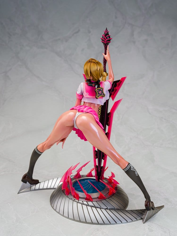 Original Character Mahou Shoujo Series Statue 1/6 Rui Asuka Pink Summer Sailor Ver. Illustration by Raita 29 cm