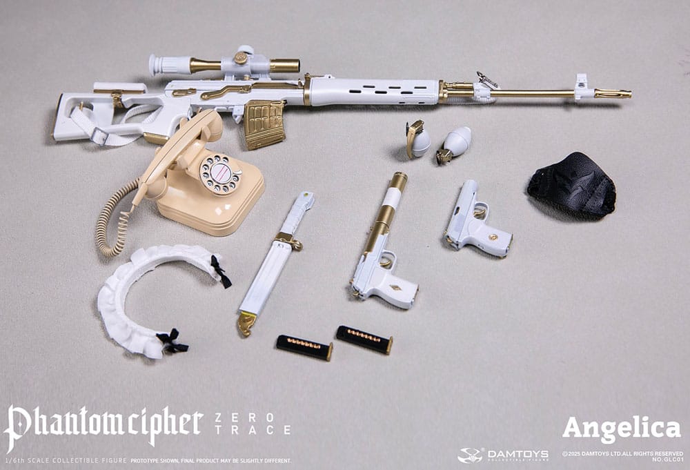 Phantom Cipher: Zero Trace Action Figure 1/6 Angelica 30 cm