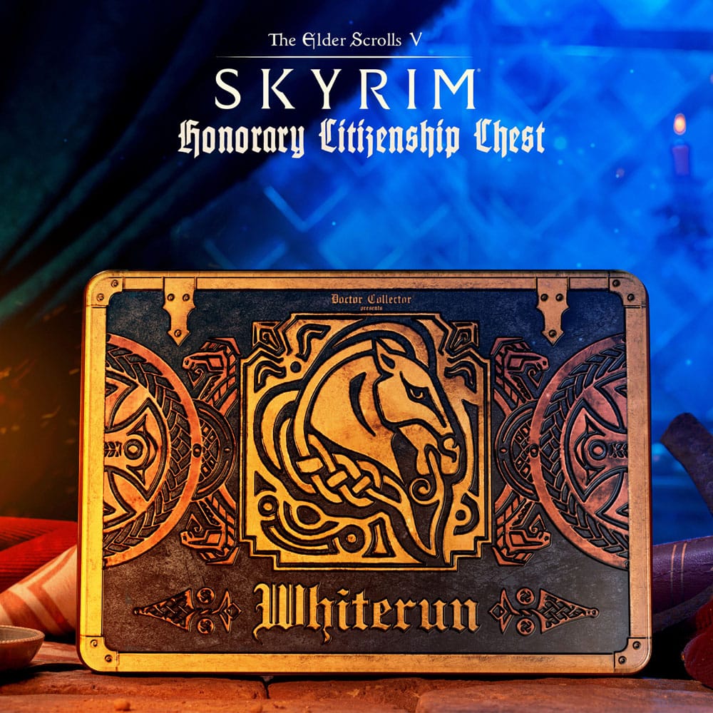 The Elder Scrolls V Skyrim Whiterun Honorary Citizen Chest Kit Gift Box