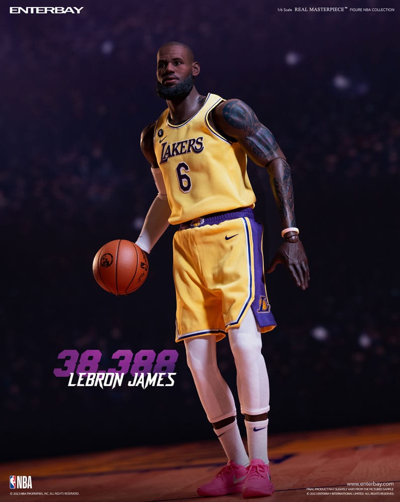 NBA Collection Lebron James Special Edition 30 cm 1/6 Scale Real Masterpiece Action Figure