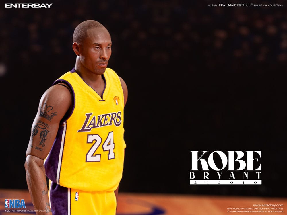 NBA Collection Real Masterpiece Kobe Bryant 242010 Limited Edtition 30 cm 1/6 Action Figure